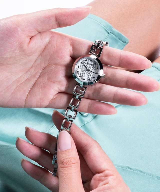 GUESS Silver-Tone Analog Woman's Watch | GW0549L1