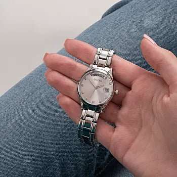 GUESS Silver Tone Stainless Steel 316L Woman's Watch | GW0385L1