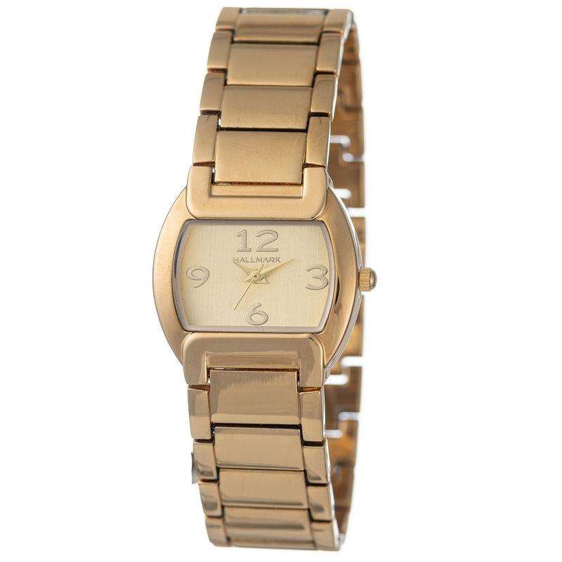 Hallmark Champagne Dial Gold Women's Dress Watch | HA2072C