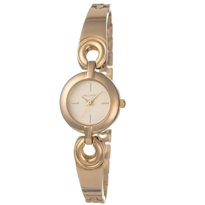 Hallmark Champagne Dial Woman's Watch | HA2088C