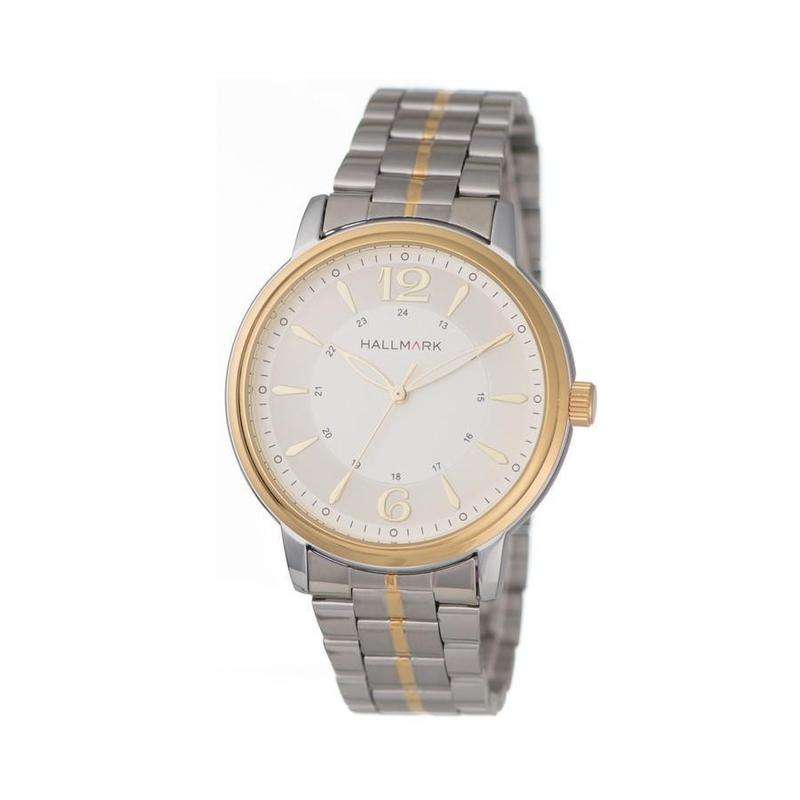Hallmark GTS Two Silver Dial Men's Watch | HD1369S