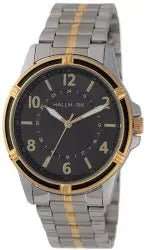 Hallmark Two-Tone Bracelet With Black Dial Men's Watch | HD1370B