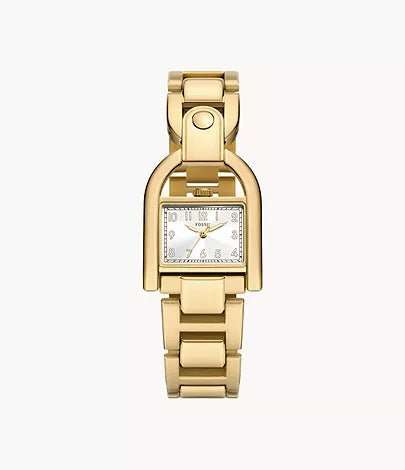 Harwell Three-Hand Gold-Tone Stainless Steel Woman's Watch | ES5327