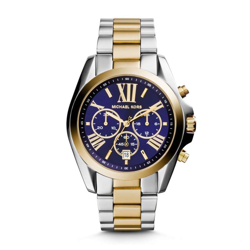 Michael Kors Bradshaw 2-Tone Round Stainless Steel Women's Watch | MK5976
