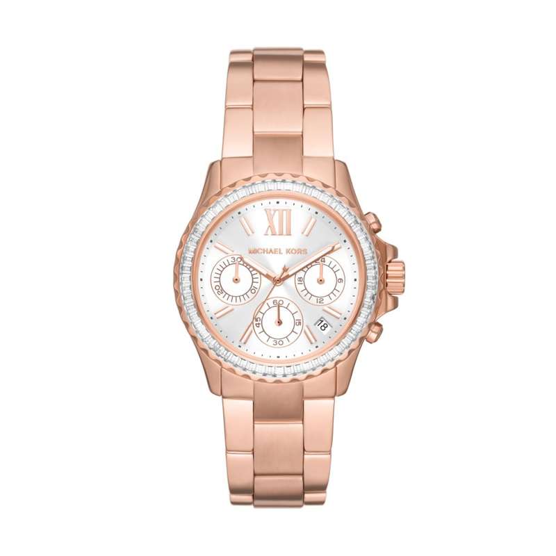 Michael Kors Everest Chronograph Rose Gold Women's Watch | MK7213