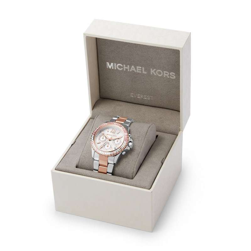 Michael Kors Everest Chronograph Two-Tone Women's Watch | MK7214