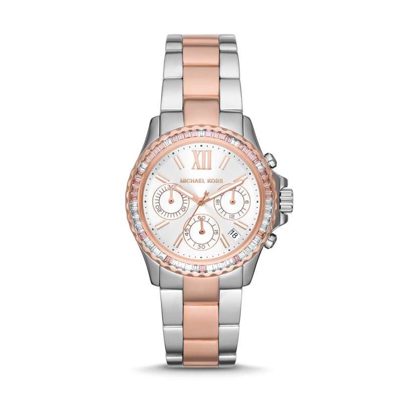 Michael Kors Everest Chronograph Two-Tone Women's Watch | MK7214