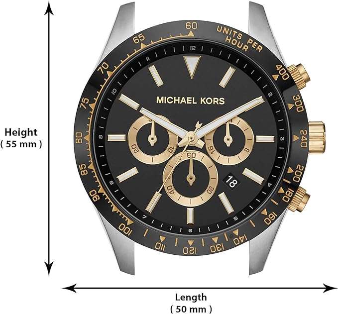 Michael Kors Layton Stainless Steel Chronograph Men's Watch | MK8784