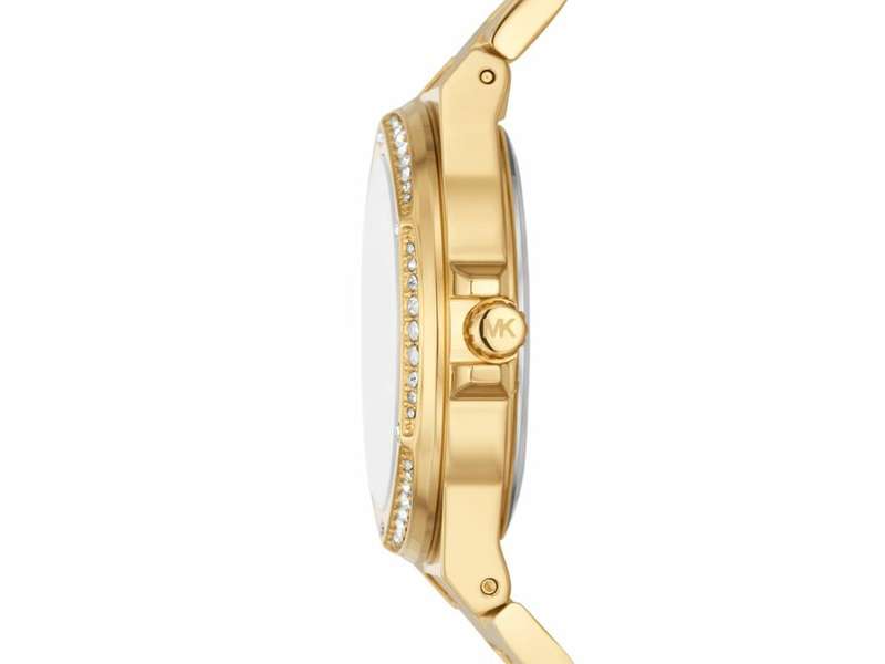 Michael Kors Lennox Three-Hand Gold-Tone Stainless Steel Woman Watch | MK7229