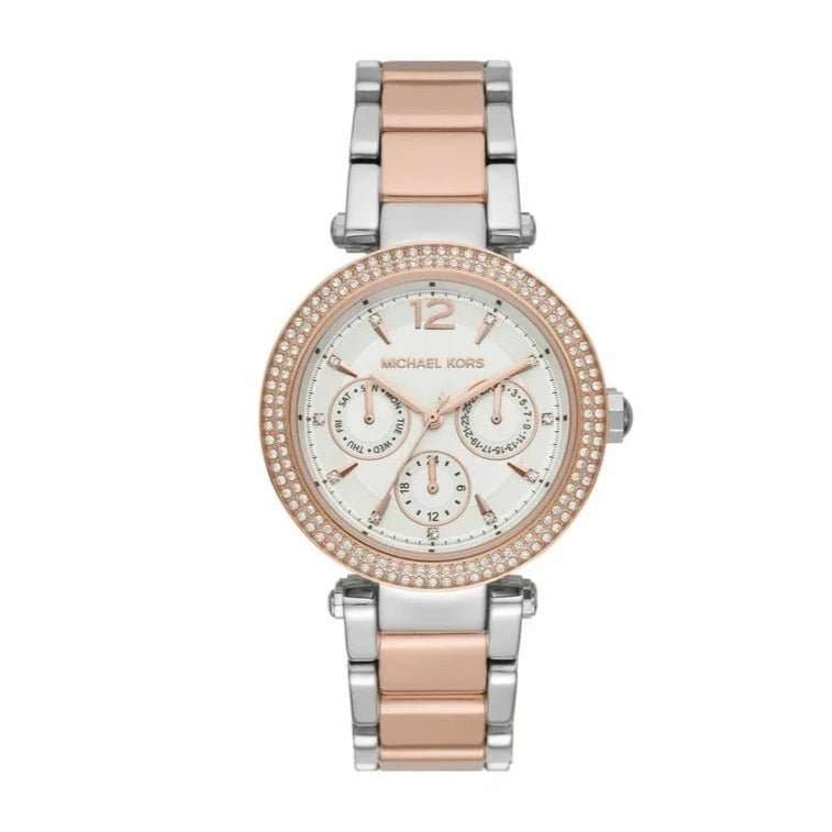 Michael Kors Parker Multifunction Two-Tone Steel Woman's Watch | MK6301