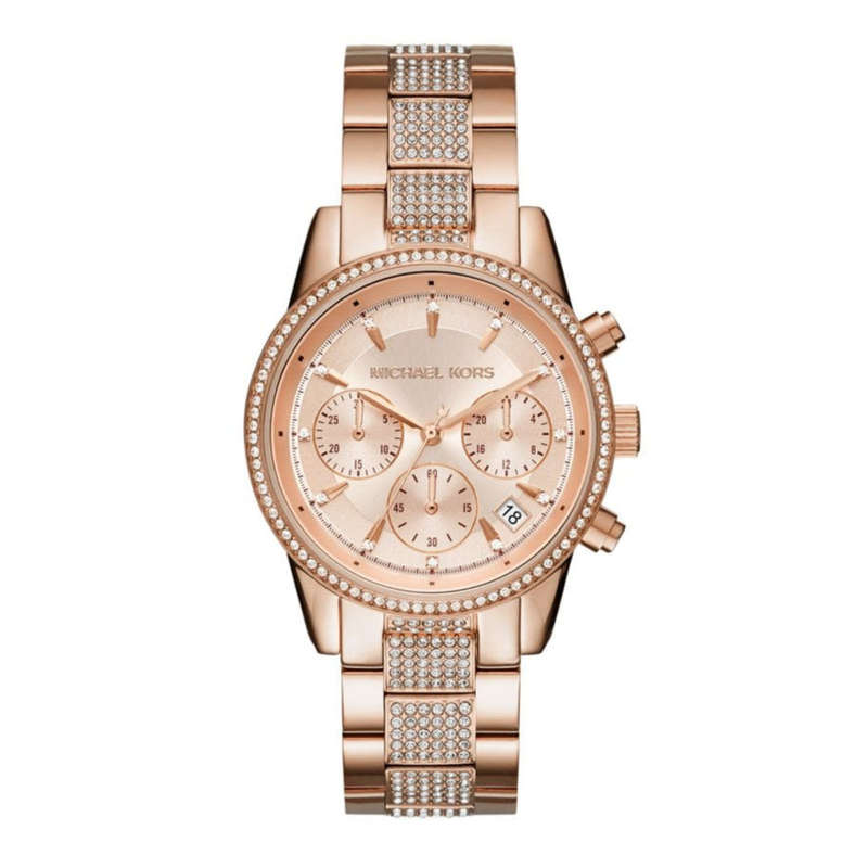 Michael Kors Bryant Rose Gold Women's Dress Watch | MK6485