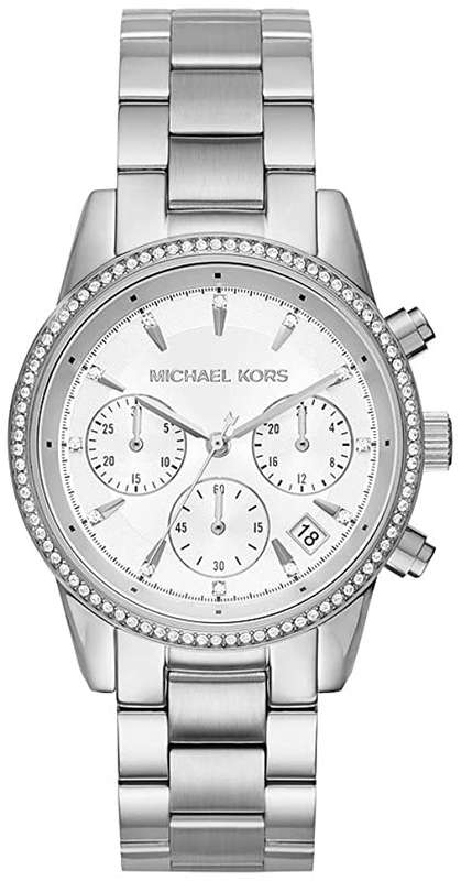 Michael Kors Bryant Silver Steel Tone Women's Watch | MK6428