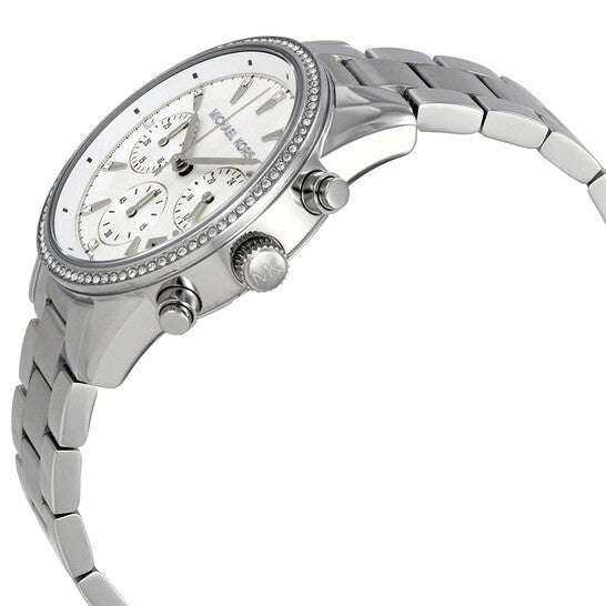 Michael Kors Bryant Silver Steel Tone Women's Watch | MK6428
