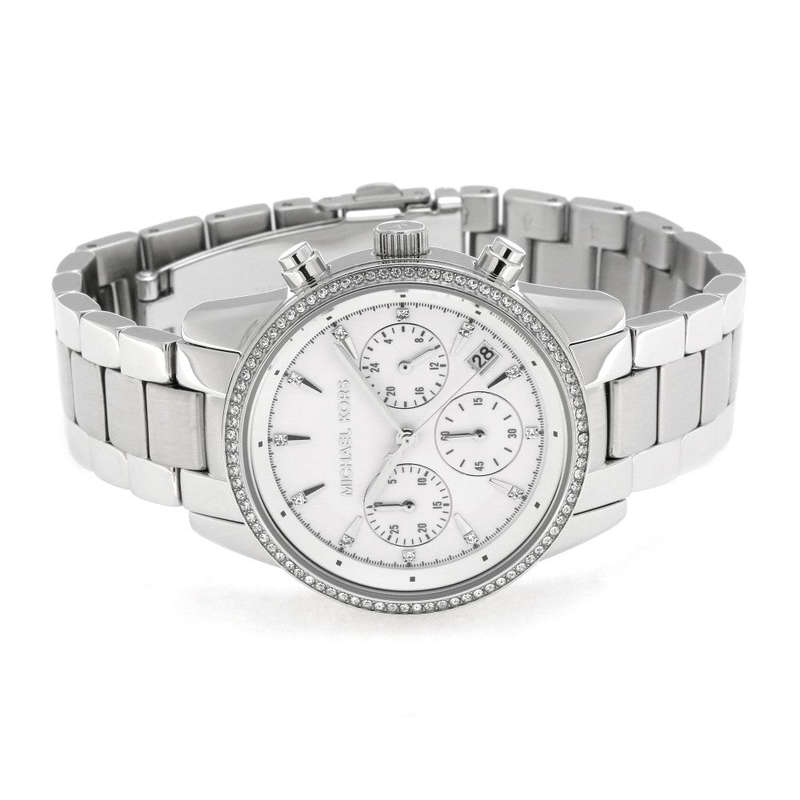 Michael Kors Bryant Silver Steel Tone Women's Watch | MK6428