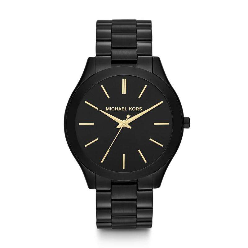 Michael Kors Slim Runway Black Women's Watch | MK3221