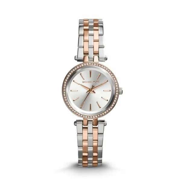 Michael Kors Two-Tone Round Stainless Steel Woman's Watch | MK3298