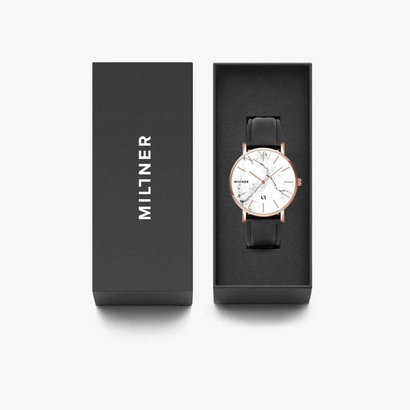 Millner Camden Marble White Women's Watch - 8425402504512