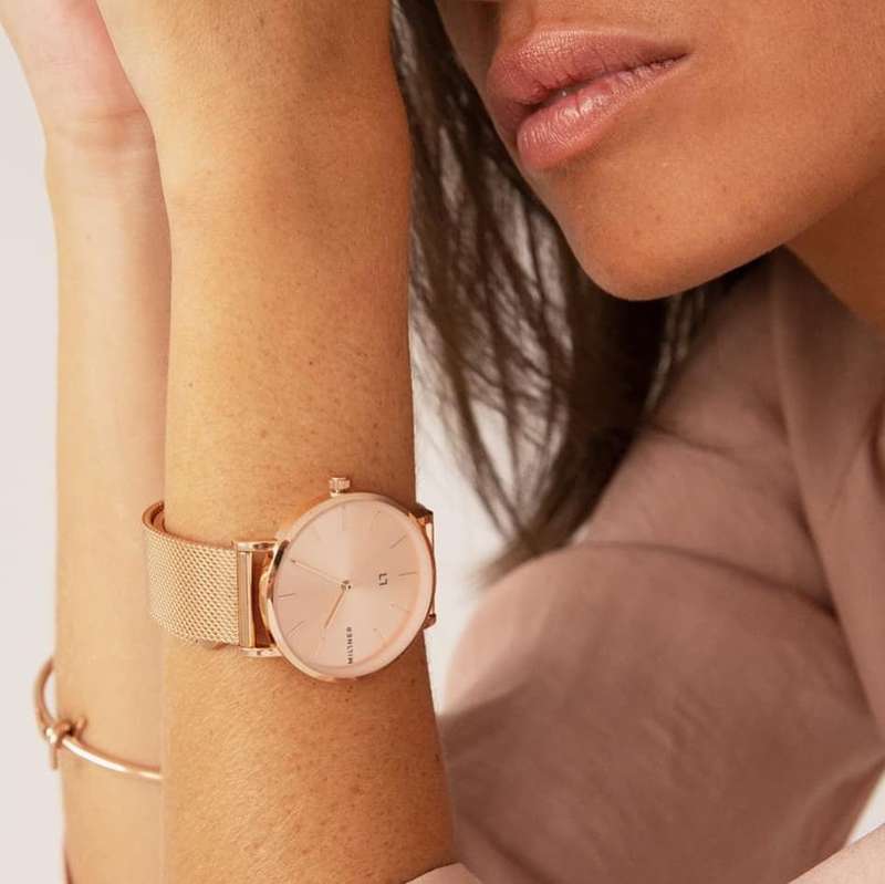 Millner Mayfair Pink Rose Gold Women's Watch | 8425402504376