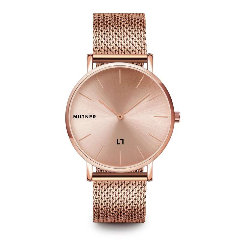 Millner Mayfair Pink Rose Gold Women's Watch | 8425402504376