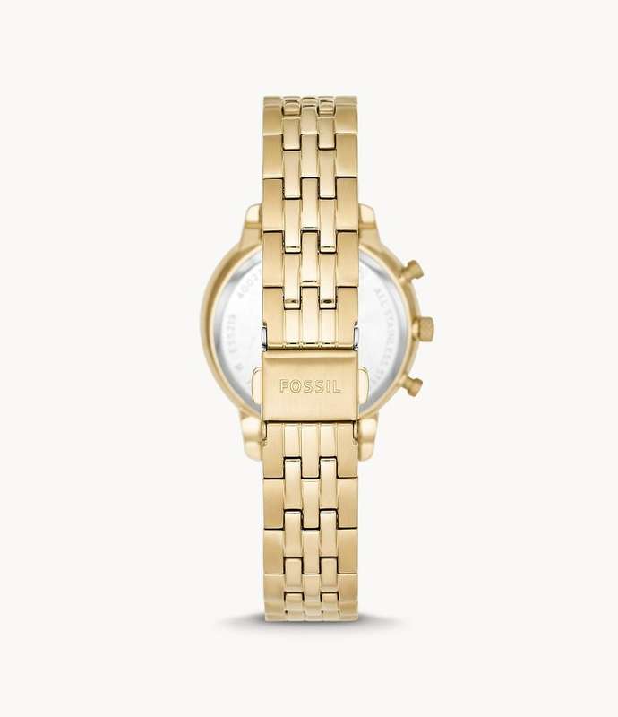 Fossil Neutra Chronograph Gold-Tone Stainless Steel Watch