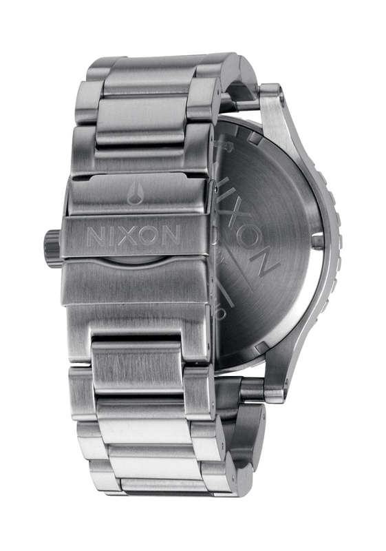 Nixon 51-30 Chrono - Silver & Turquoise Men's Watch | A13892084-00