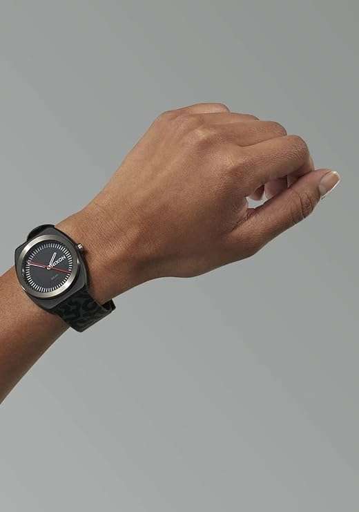Nixon Analogue Black Dial Unisex's Watch | A13225097-00