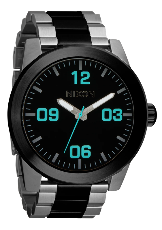 Nixon Corporal Stainless Steel Gunmetal Men's Watch | A3465146-00