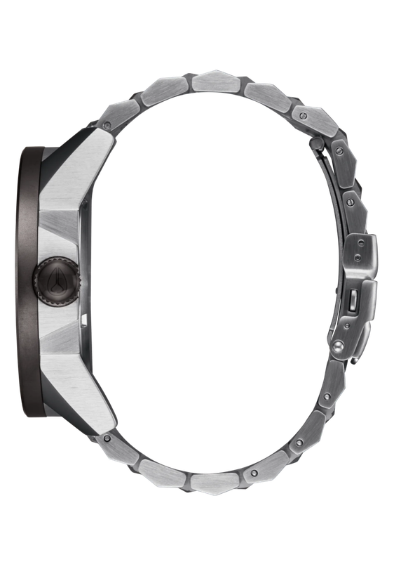 Nixon Corporal Stainless Steel Gunmetal Men's Watch | A3465146-00