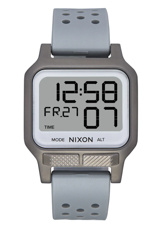 Nixon Heat Chronograph Rubber Strap Men's Watch | A13205106-00