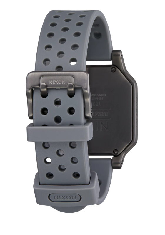 Nixon Heat Chronograph Rubber Strap Men's Watch | A13205106-00