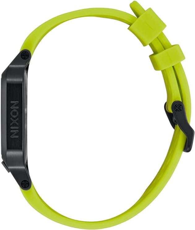 Nixon Heat Digital Black Square Dial Unisex Watch | A13205154-00