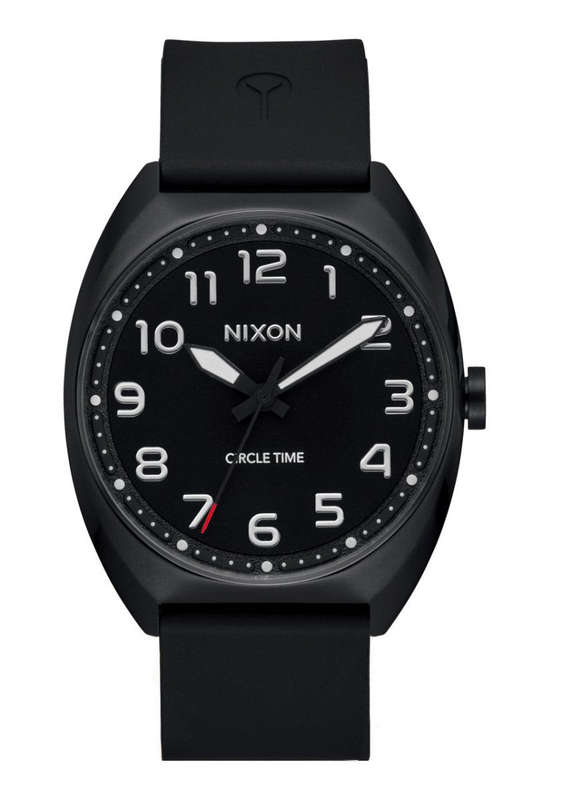 Nixon Mullet Black Silicone Men's Watch | A1365004-00