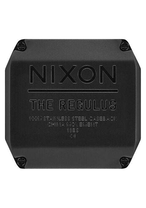 NIXON Regulus Men's Watch Black & Red | A1180008-00