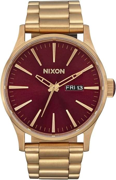 Nixon Sentry Gold Unisex Watch | A3565094-00
