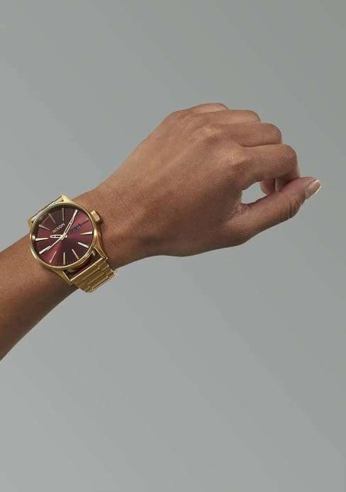 Nixon Sentry Gold Unisex Watch | A3565094-00