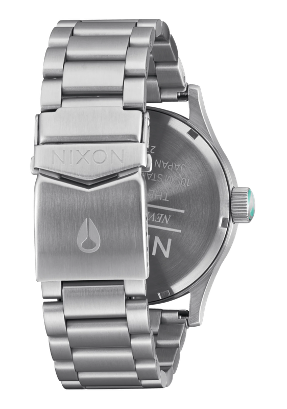 Nixon Sentry Stainless Steel Turquoise Dial Unisex Watch | A3562084-00
