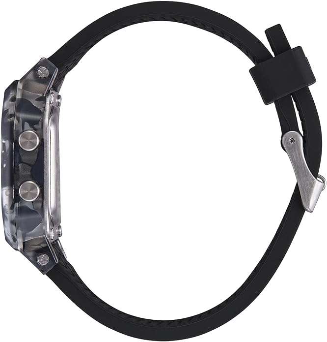 Nixon Siren Tortoise Digital Black Strap Unisex Watch | A12102882-00