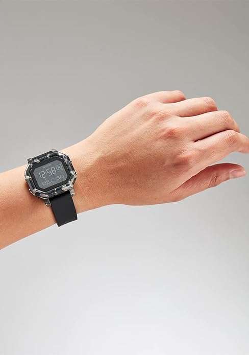Nixon Siren Tortoise Digital Black Strap Unisex Watch | A12102882-00