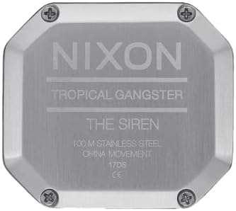 Nixon Siren Tortoise Digital Black Strap Unisex Watch | A12102882-00