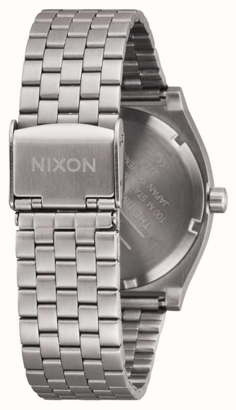Nixon Time Teller Blue Dial / Light Gunmetal Stainless Steel Unisex Watch| A0455160-00