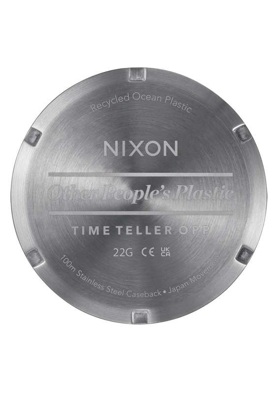 NIXON Time Teller OPP Unisex Watch in Black | A1361000-00