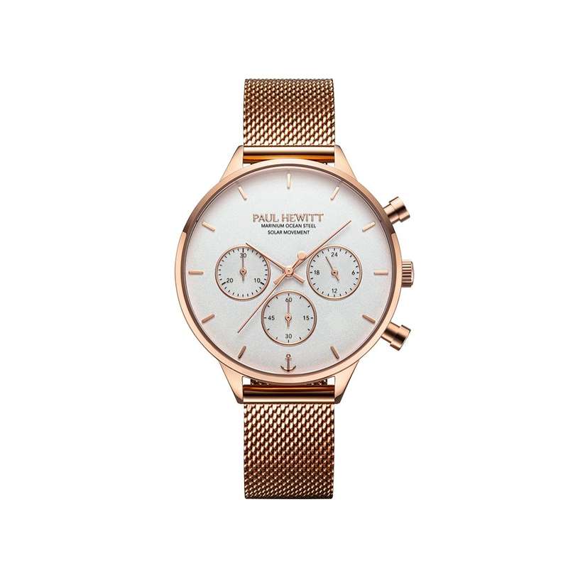 Paul Hewitt Oceanpulse Rose Gold White Women's Watch | PH-W-0307