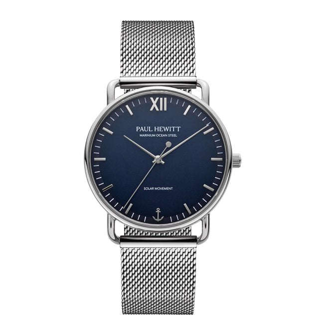 Paul Hewitt Sailor 39 mm MARINIUM Ocean Steel Men`s Watch | PH-W-0325