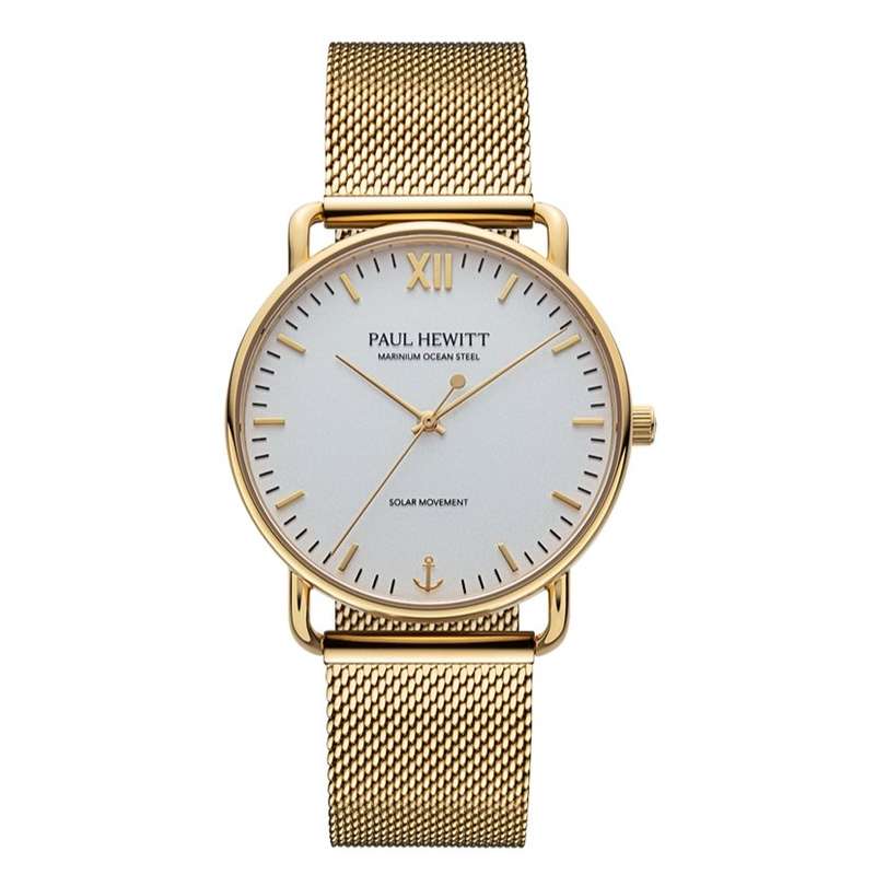 Paul Hewitt Sailor Gold White Women's Watch | PH-W-0322