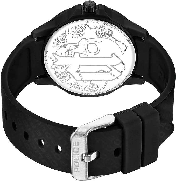 Police Analog Silicone Strap Men's Watch | PEWUM2237761
