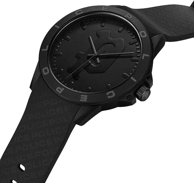 Police Analog Silicone Strap Men's Watch | PEWUM2237761