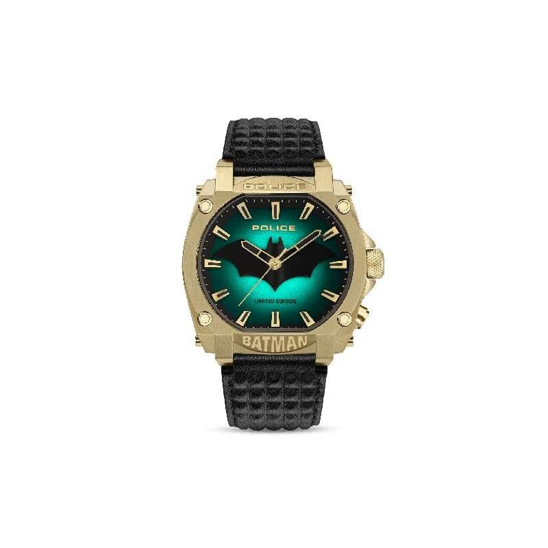 Police 'FOREVER BATMAN' Edition Gold Case Men's Watch | PEWGD0022602