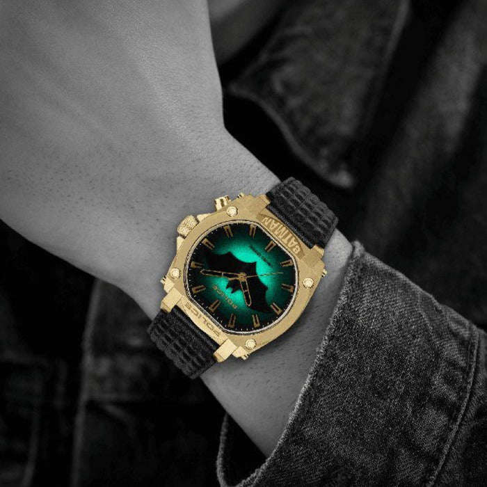 Police 'FOREVER BATMAN' Edition Gold Case Men's Watch | PEWGD0022602