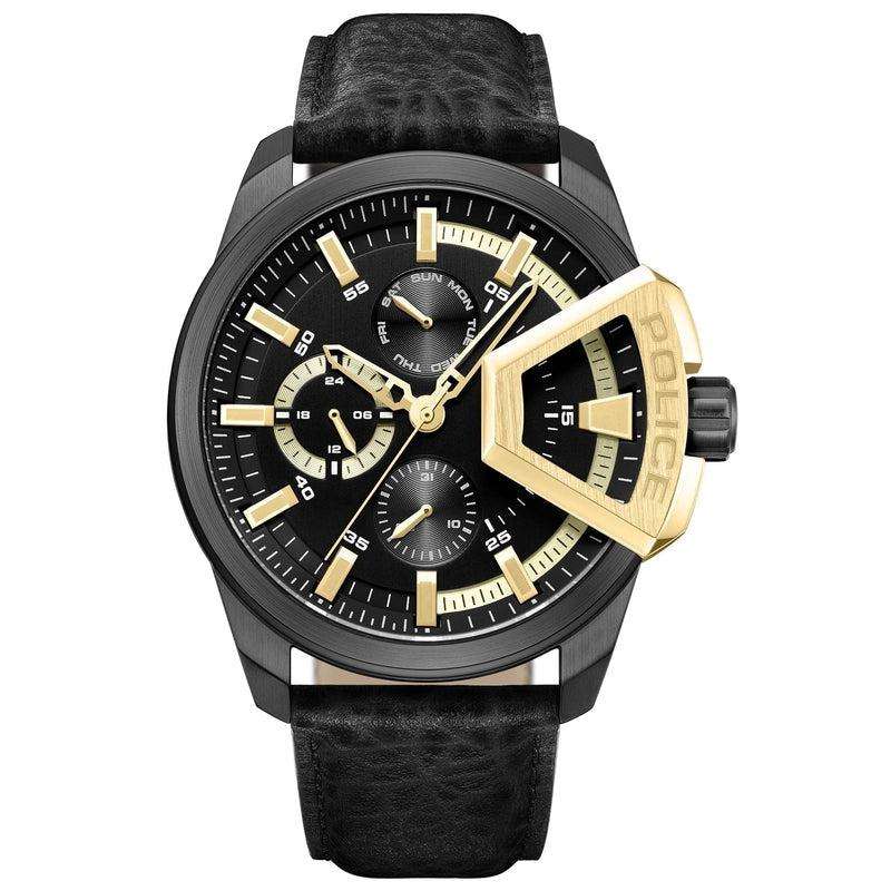 Police Underilned Multifunction Leather Strap