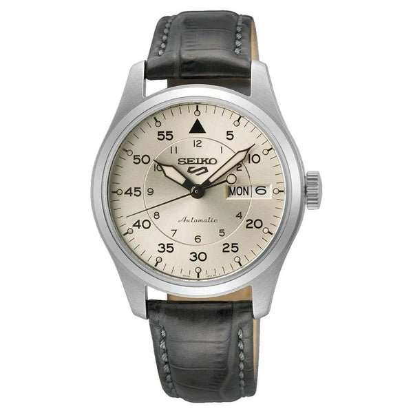 SEIKO 5 Champagne Flieger Suit Style Men's Watch | SRPJ87K1